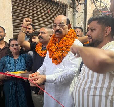 ਕੈਬਨਿਟ ਮੰਤਰੀ ਨੇ 18 ਲੱਖ ਤੋਂ ਵੱਧ ਦੀ ਲਾਗਤ ਨਾਲ ਬਣਨ ਵਾਲੀ ਸੜਕ ਦਾ ਨਿਰਮਾਣ ਕਾਰਜ ਸ਼ੁਰੂ ਕਰਵਾਇਆ