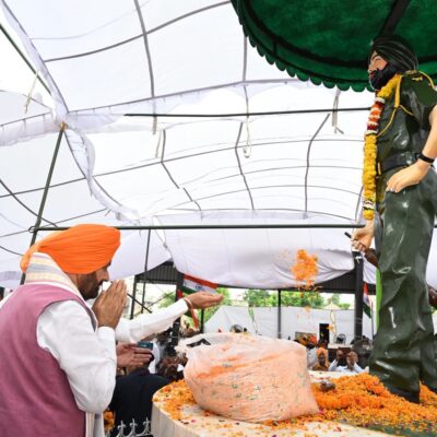 ਮੁੱਖ ਮੰਤਰੀ ਸ਼੍ਰੀ ਨਾਇਬ ਸਿੰਘ ਸੈਣੀ ਨੇ ਕਾਰਗਿਲ ਯੁੱਧ ਦੇ ਅਮਰ ਸ਼ਹੀਦ ਨਾਇਕ ਮਲਕੀਤ ਸਿੰਘ ਨੂੰ ਦਿੱਤੀ ਸ਼ਰਧਾਂਜਲੀ