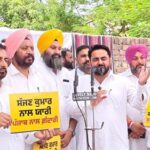 1984 ਦੇ ਸਿੱਖ ਵਿਰੋਧੀ ਦੰਗਿਆਂ ਦੇ ਦੋਸ਼ੀ ਸੱਜਣ ਕੁਮਾਰ ਨੂੰ ਸ਼ਰਧਾਂਜਲੀ ਦੇਣ ਵਾਲੇ ਭਾਜਪਾ ਆਗੂਆਂ ਖ਼ਿਲਾਫ਼ ਆਮ ਆਦਮੀ ਪਾਰਟੀ ਦਾ ਪੂਰੇ ਪੰਜਾਬ ਵਿੱਚ ਪ੍ਰਦਰਸ਼ਨ