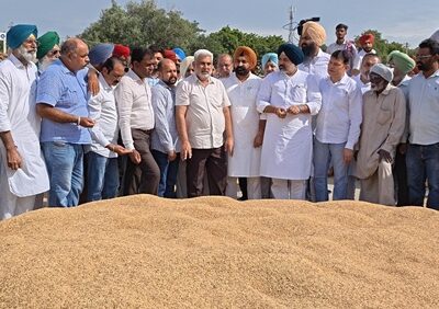ਕੈਬਨਿਟ ਮੰਤਰੀ ਲਾਲ ਚੰਦ ਕਟਾਰੂਚੱਕ ਨੇ ਫ਼ਰੀਦਕੋਟ ਵਿਖੇ ਝੋਨੇ ਦੇ ਖ਼ਰੀਦ ਪ੍ਰਬੰਧਾਂ ਦਾ ਜਾਇਜ਼ਾ ਲਿਆ