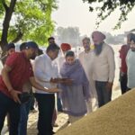 ਵਿਧਾਇਕ ਨਰਿੰਦਰ ਕੌਰ ਭਰਾਜ ਵੱਲੋਂ ਸੰਗਰੂਰ ਅਤੇ ਭਵਾਨੀਗੜ੍ਹ ਦੀਆਂ ਅਨਾਜ ਮੰਡੀਆਂ ਵਿੱਚ ਝੋਨੇ ਦੀ ਖਰੀਦ ਦੀ ਸ਼ੁਰੂਆਤ