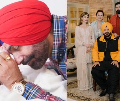 ‘ਦਾਦਾ’ ਬਣੇ ਨਵਜੋਤ ਸਿੱਧੂ, ਪੋਤੀ ਨਾਲ ਸਾਂਝੀ ਕੀਤੀ ਪਹਿਲੀ ਤਸਵੀਰ